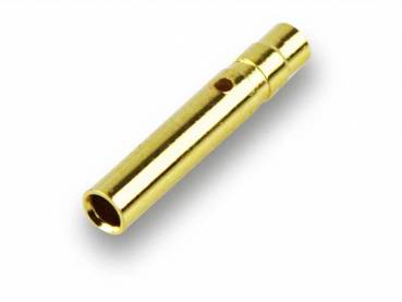 Goldkontakt Ø2,0mm Buchse