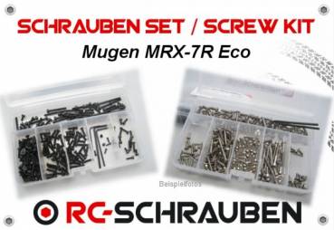 Schrauben-Set für den Schrauben-Set für den Mugen MBX-7R / Eco