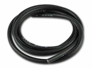 Silikonkabel • 4mm² x 1.000mm • schwarz